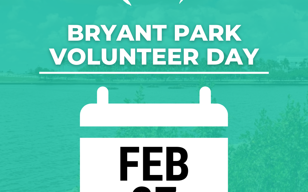 FEB 27th – Living Shoreline Volunteer Day at Bryant Park