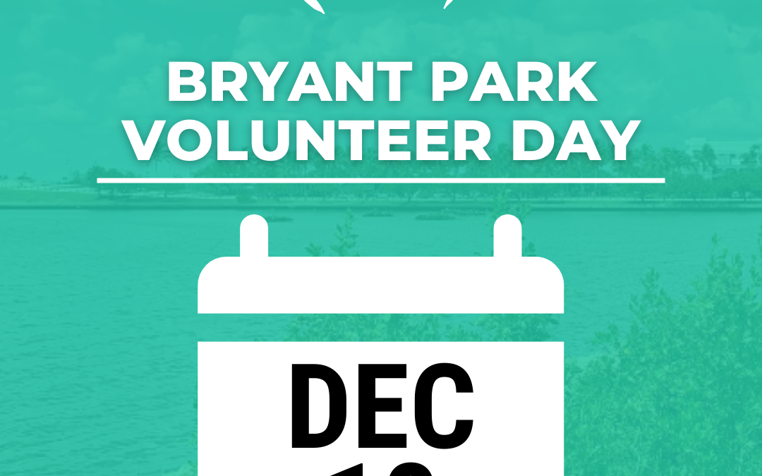 DEC 18th – Living Shoreline Volunteer Day at Bryant Park