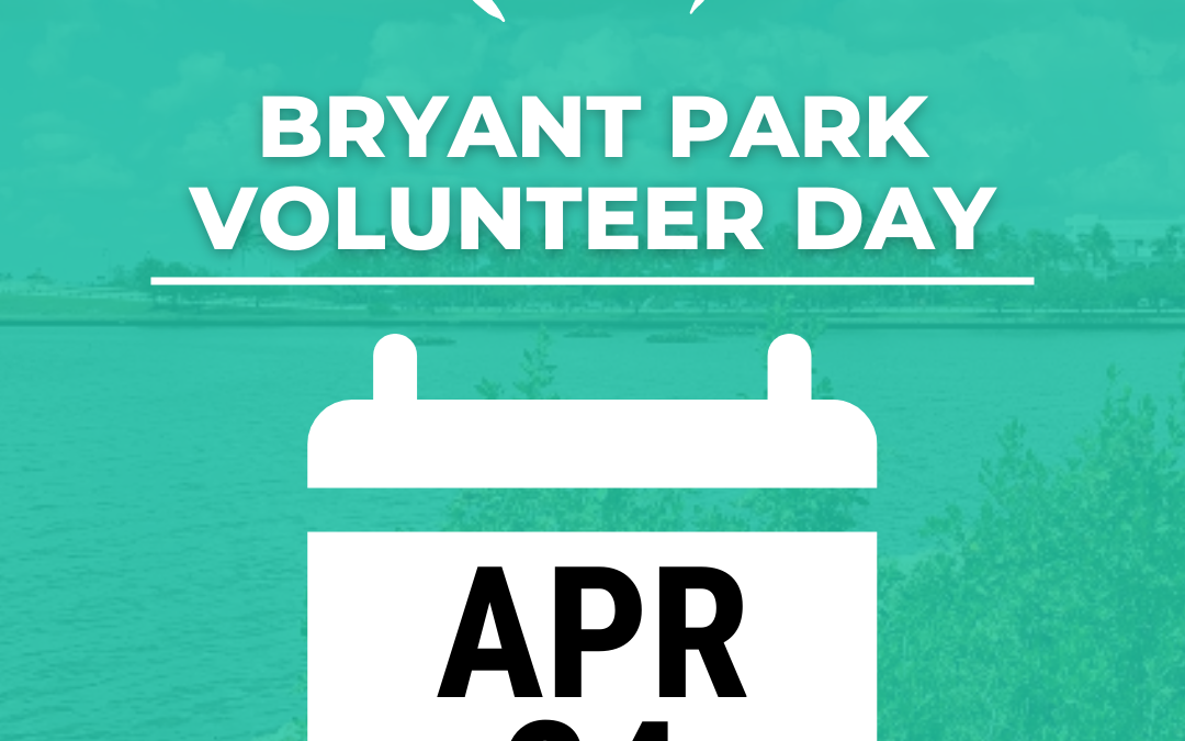 APR 24th – Living Shoreline Volunteer Day at Bryant Park